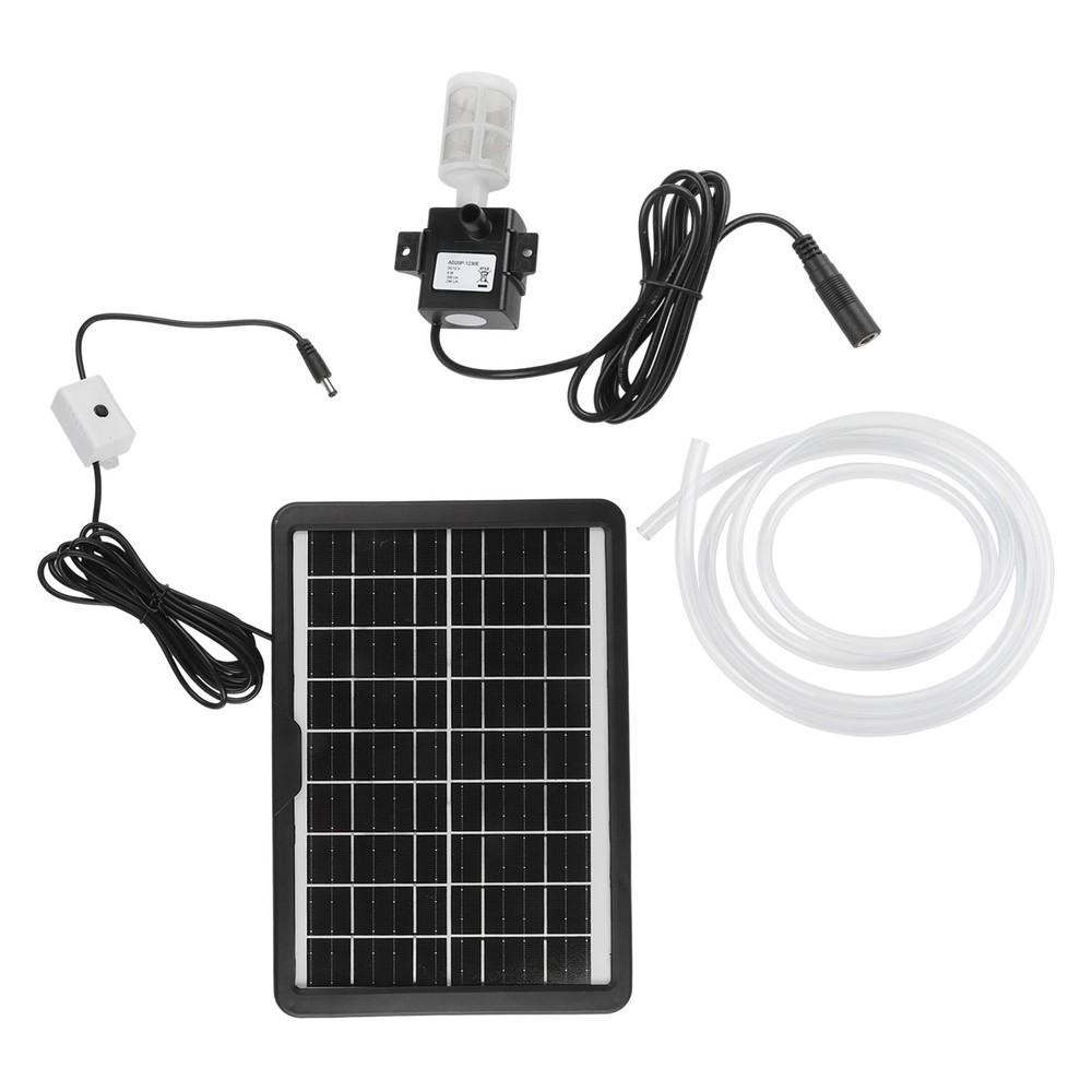 Energy Efficient Solar Panel Powered Submersible Pump for Aquatic Environments