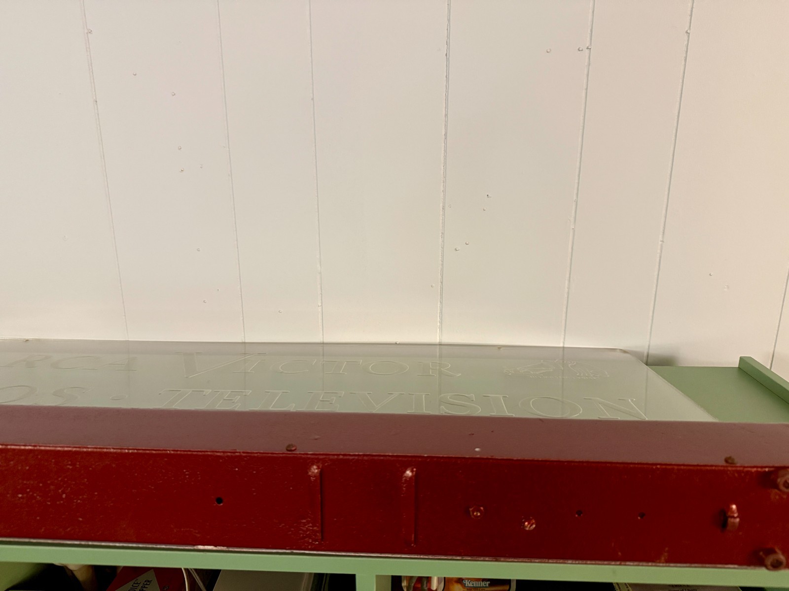 Vintage RCA Victor Radios Television Lighted Store Sign – Untested – Repainted