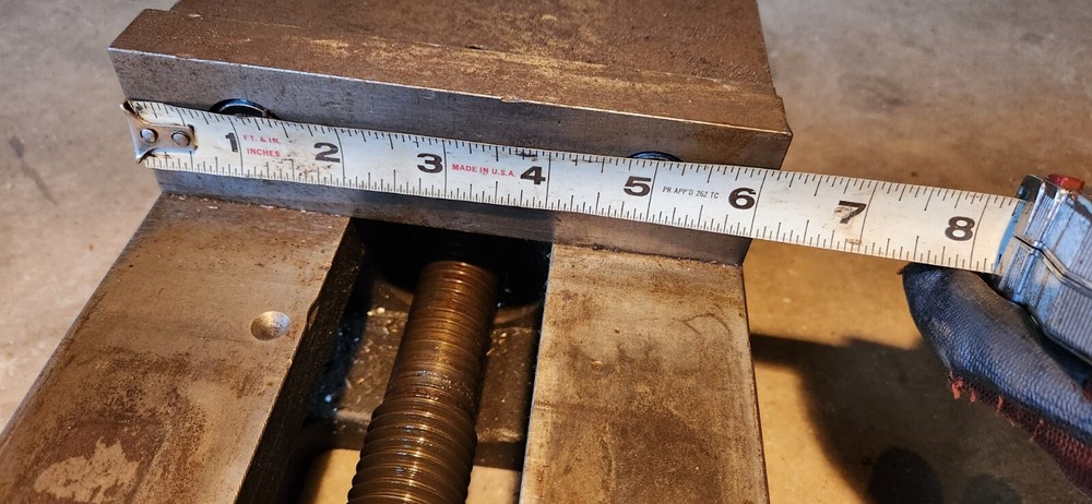 Kurt Type ll Pt600-A 6" Precision Milling Machine Vise With Kurt Handle