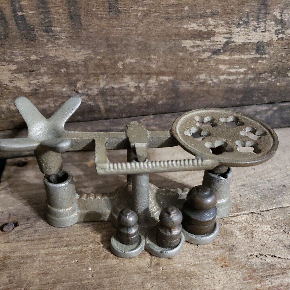 Vintage Mini Scale with Weights