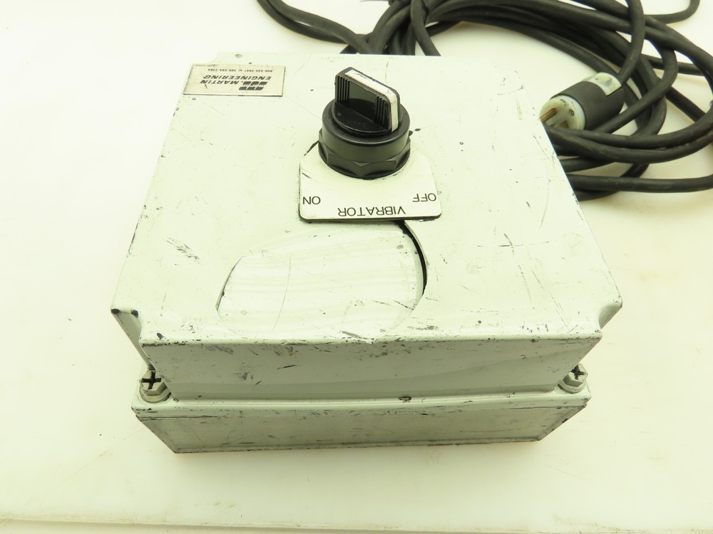 Martin Engineering CDS 36-210 Electric Vibrator With Controller 115v