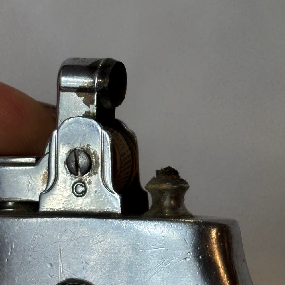 Vtg Ronson Mastercase Lighter Cigarette Case Combo