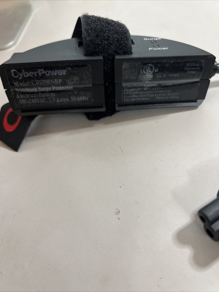 CyberPower - Notebook Surge Protector - CPS500NBP