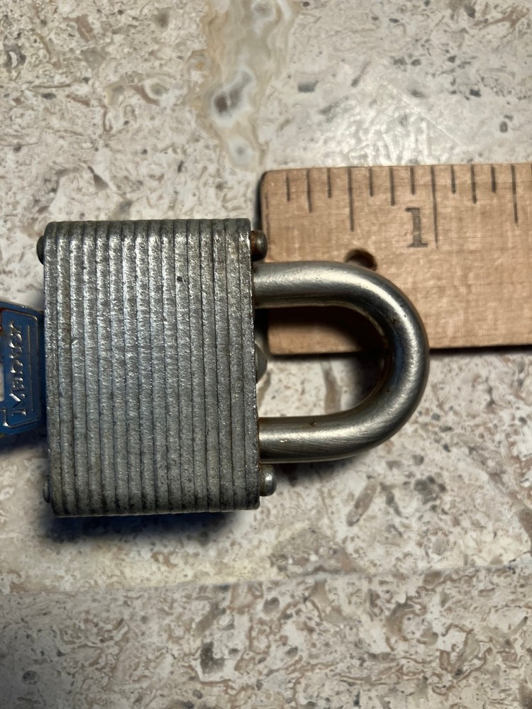 Master Lock Padlocks 3x With 1 key each