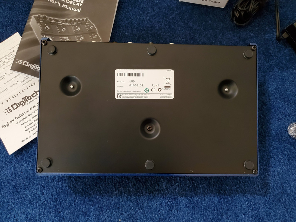 Digitech - JamMan Delay Looper - Original Hardwire USA made - open box