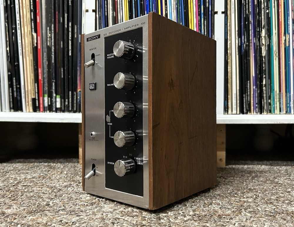 Sony SQA-100 Solid State SQ Decoder/Amplifier 2 Watts 2CH/ 2-4/ R-MTX
