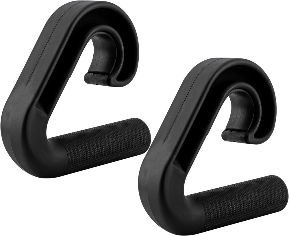 Neutral Grip Handle Attachment Pull-up Bars 1 Pair Portable Hooks Barbell Row