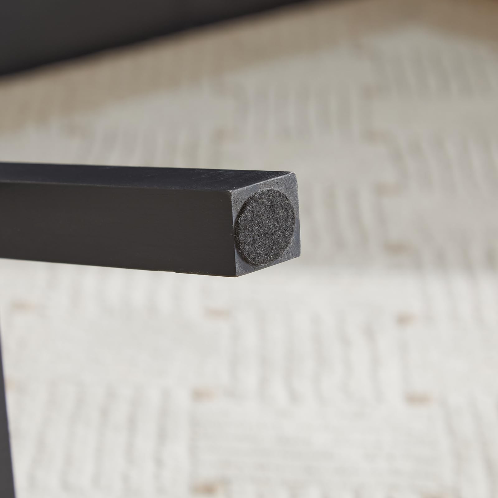 Counter Height Bar Stools Set of 2, Solid Wood Saddle-Seat, Stools for Kitchen