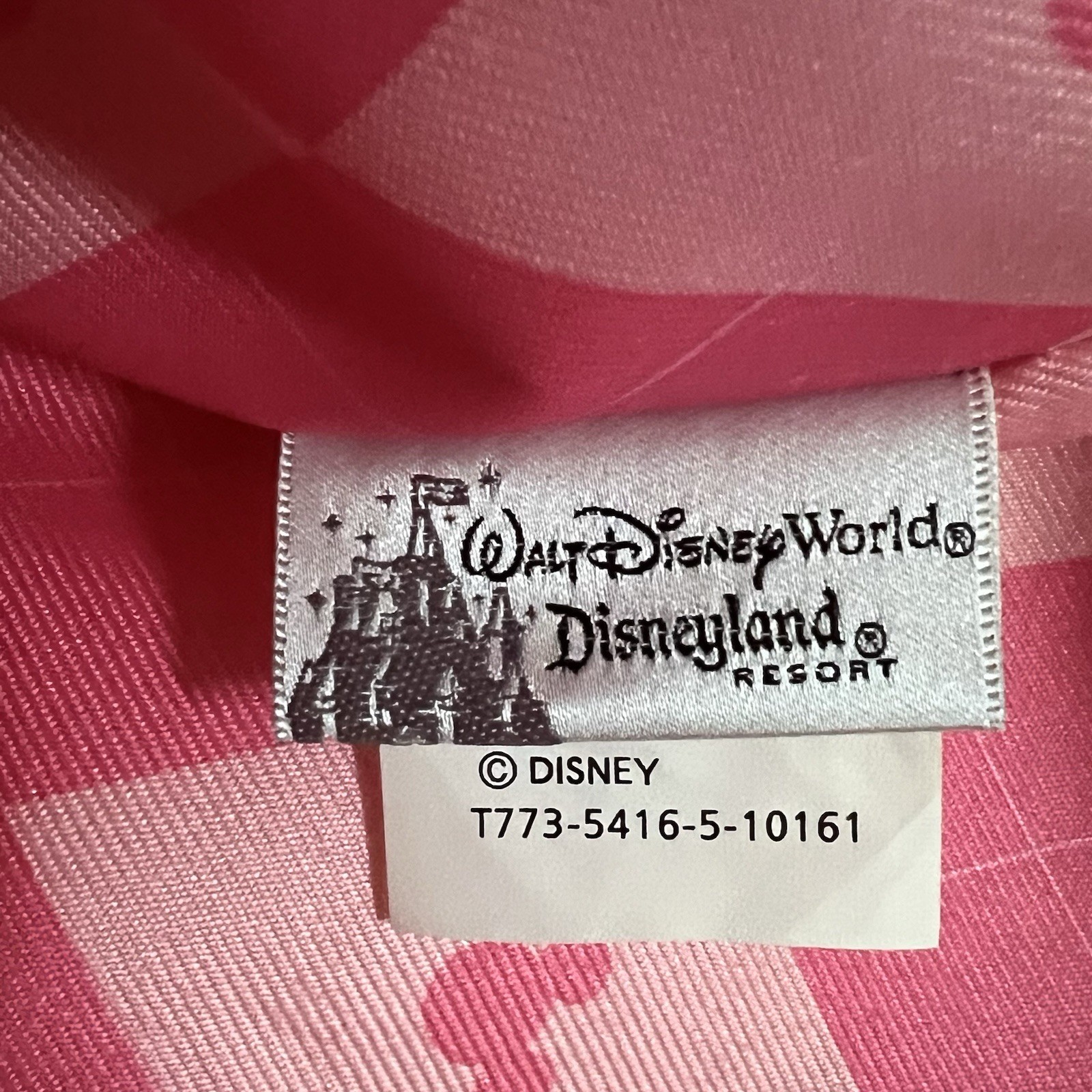 Walt Disney World Disneyland Resort Red Patent Leather Tote Bag Minnie Mouse Bow