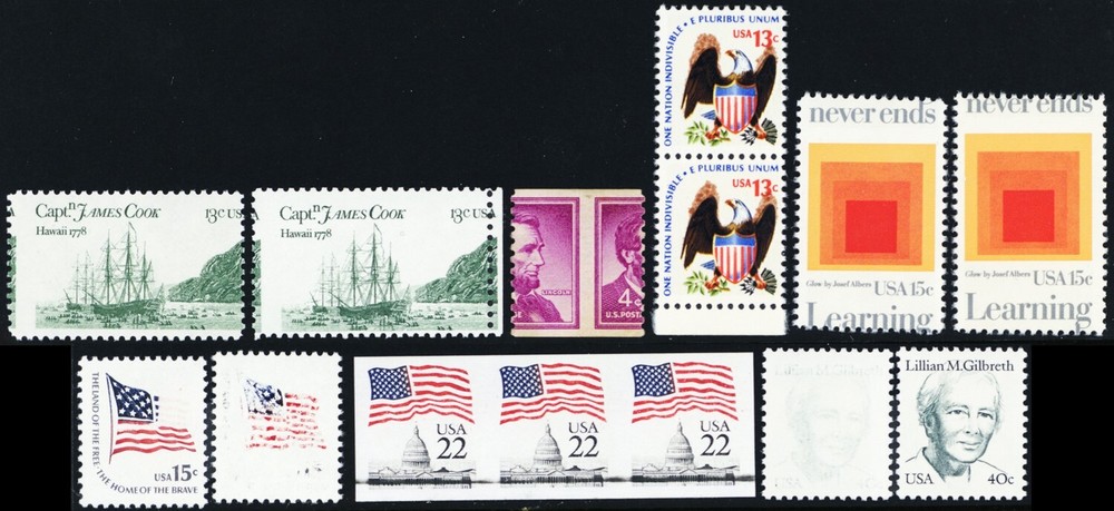 EFO Error Collection All Mint NH - EST $125 - Stuart Katz