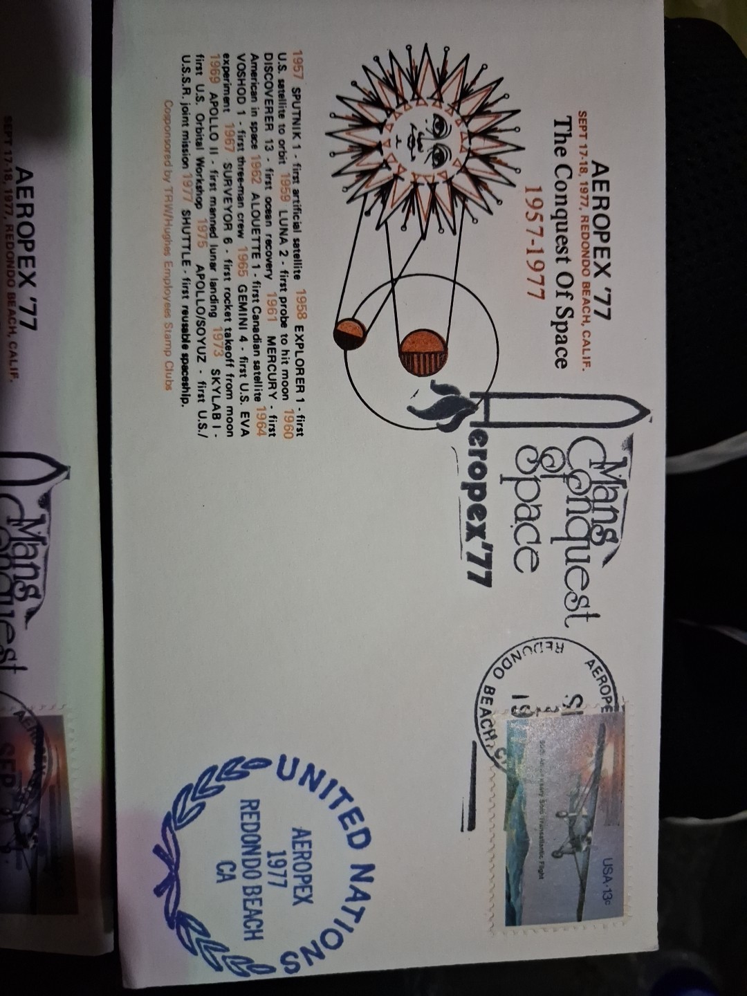 AEROPEX '77 philatelic covers