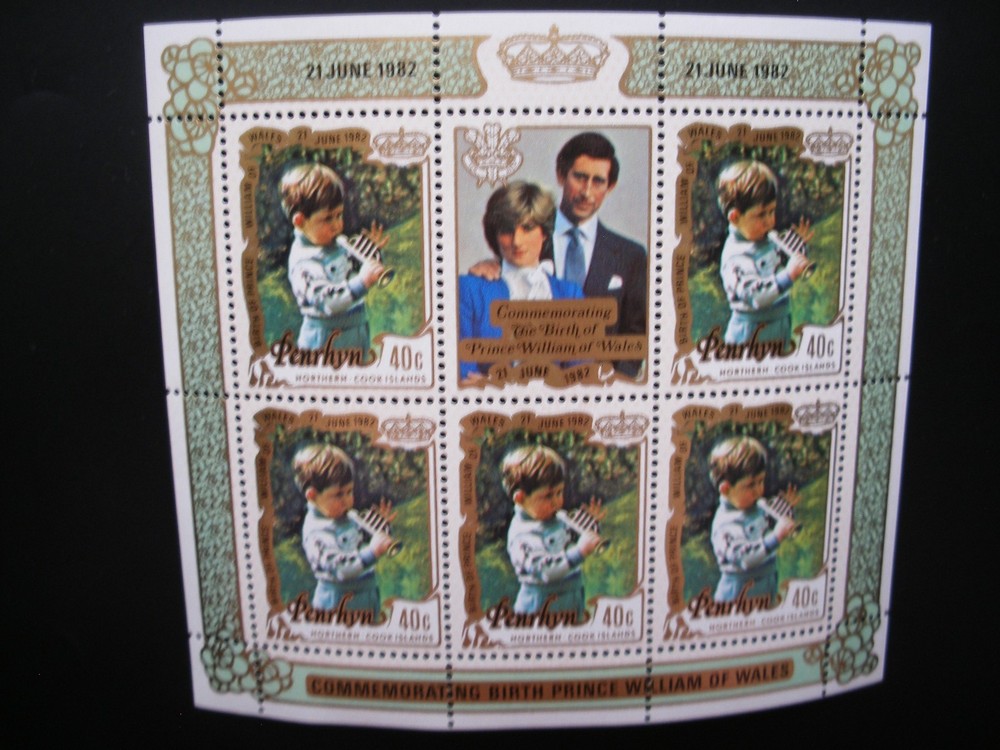 Cook Islands 1982- Six Different Mini Sheets MNH, Extra Fine