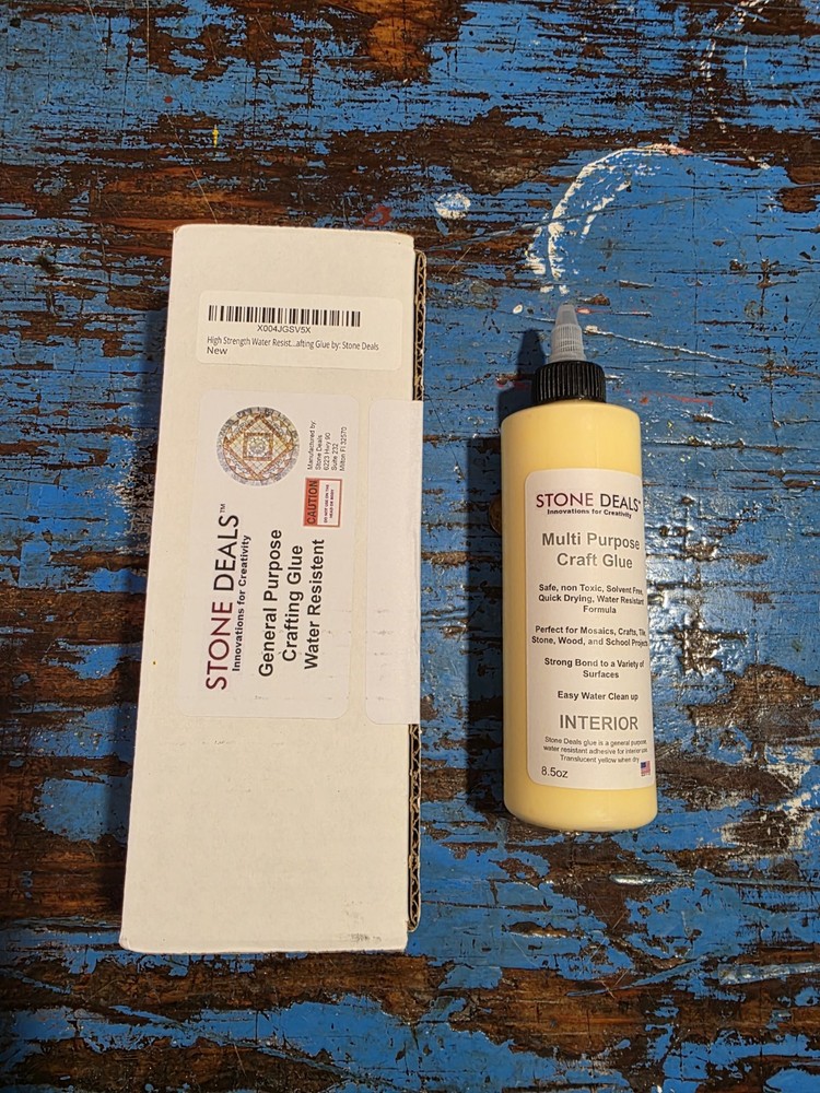 High Strength Crafting Glue- Multiple Surfaces - Quick Dry - Water Resistant!