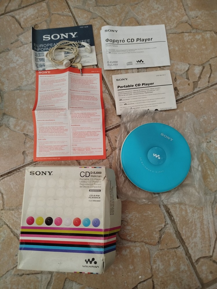 Sony Disc-man D-EJ000 ( Working )