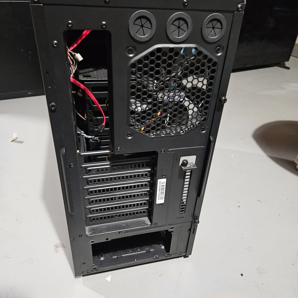 Black Nobilis Retro PC Case Empty Case