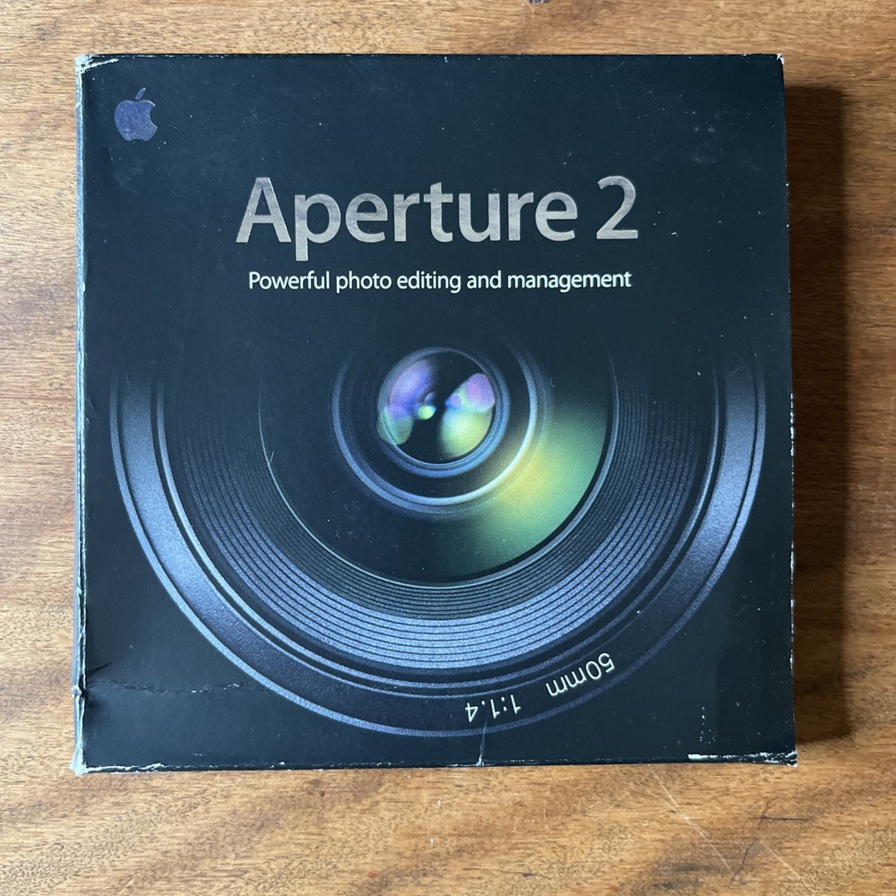 Apple Aperture 2 Photo Editing & Management Software w/ Serial & Manual 🔥Mac🔥
