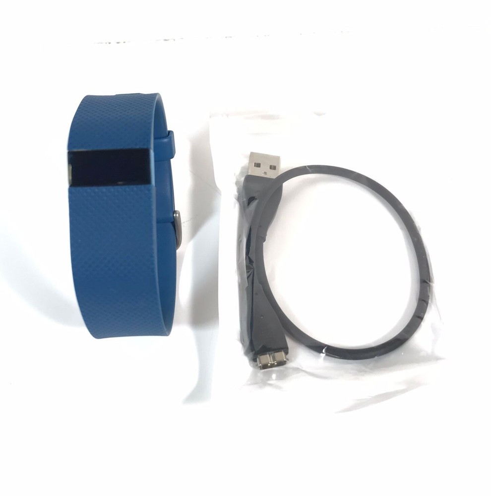 Fitbit FB405 Charge Heart Rate and Activity Tracker - Large, Blue