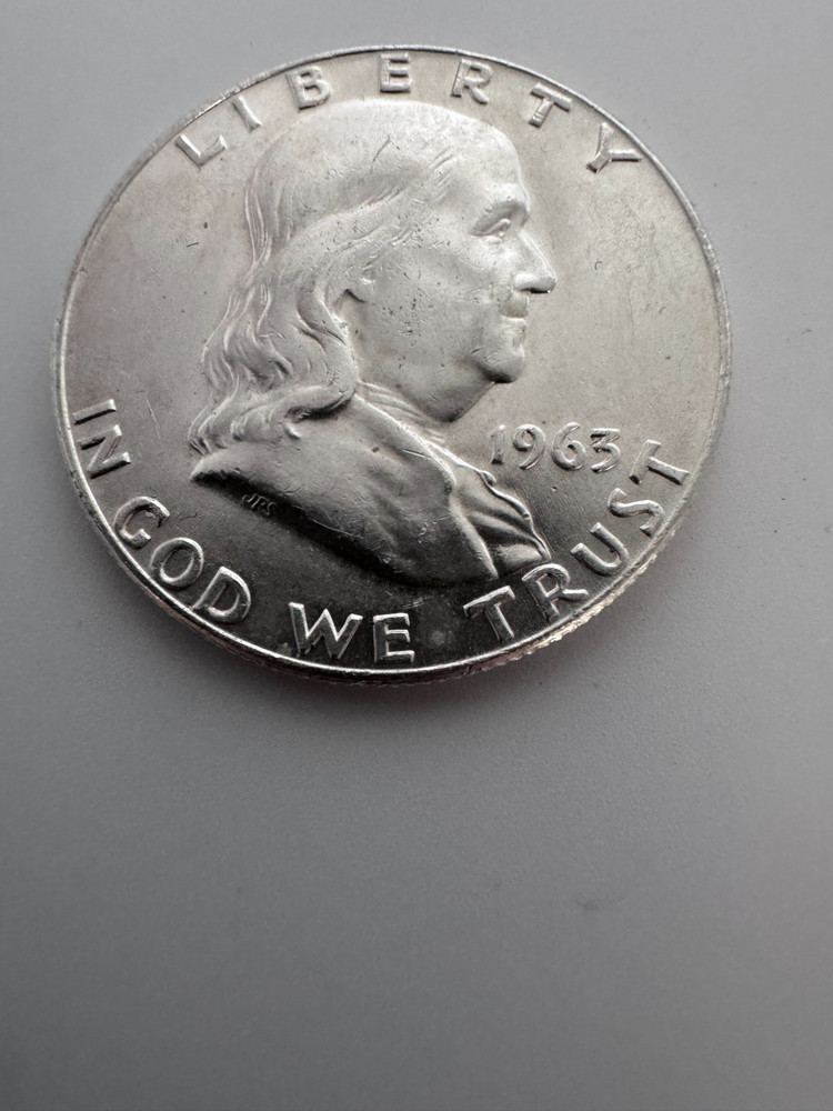 1963 50C Franklin Half Dollar