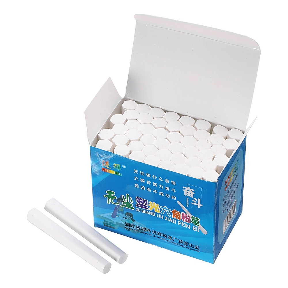48 PCS Chalkboard Chalk, Dustless Chalk Small Bulk, White
