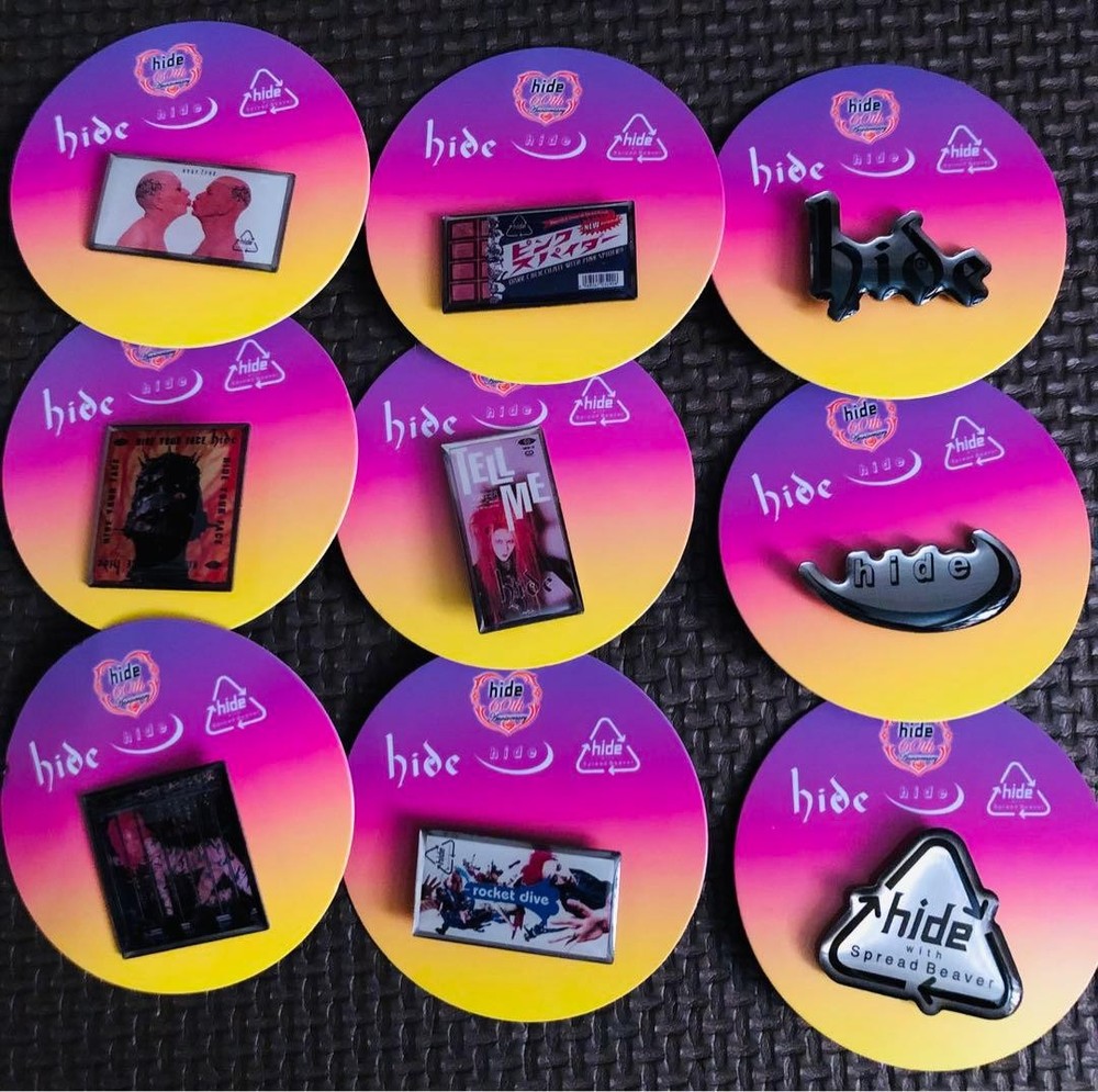 hide Pins Capsule 60th Anniversary 9 Types SemiComplete Hide