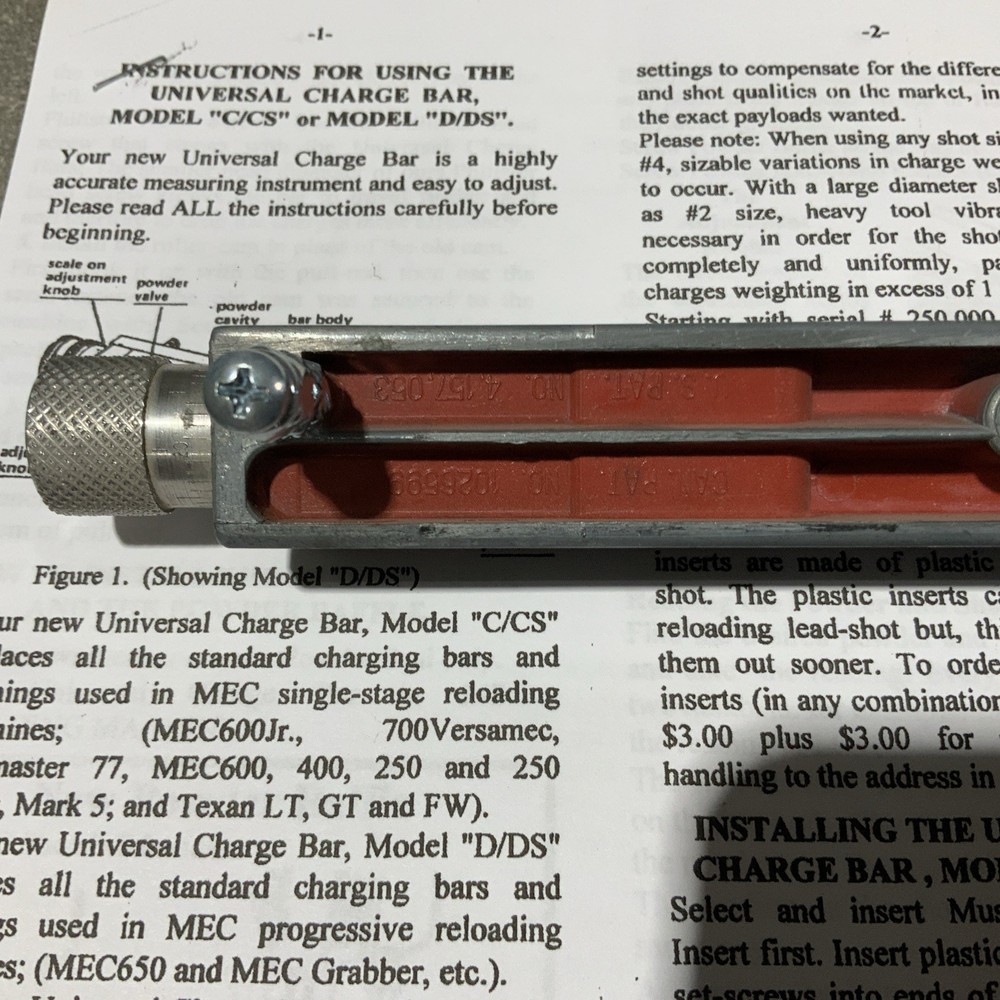 MEC Universal Charge Bar Model D Used