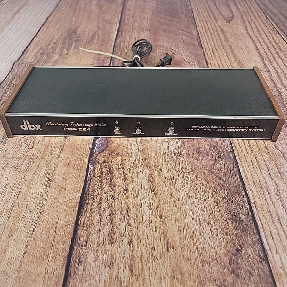 DBX Model 224 Type II Tape Noise Reduction System - WORKING