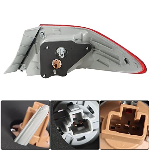 1-Pack Rear Left Tail Light Assembly Replacement for Camry 2015-2017 Outer