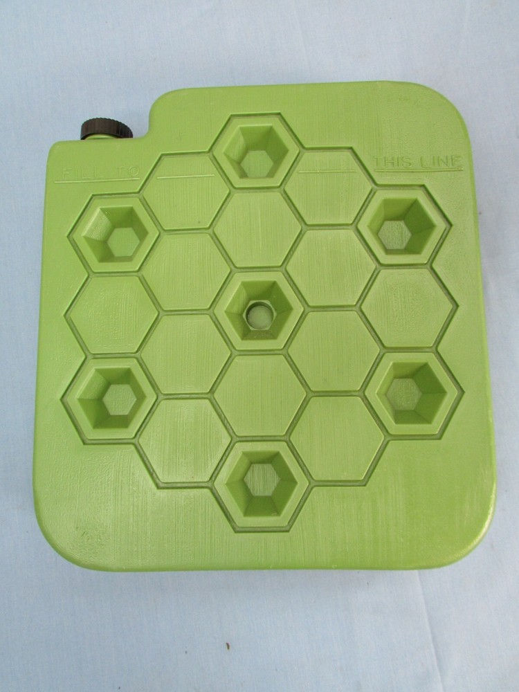 Vintage Amoco Honeycomb Large Refreeze & refillable Ice Pack