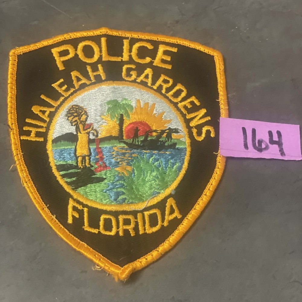 Hialeah Gardens FL Police Patch -164