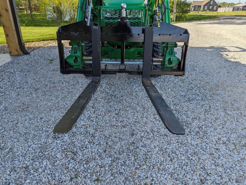 GWT VersaForks 51" Pallet Fork Frame 42" Tines Loader Tractor Quick 3 Point