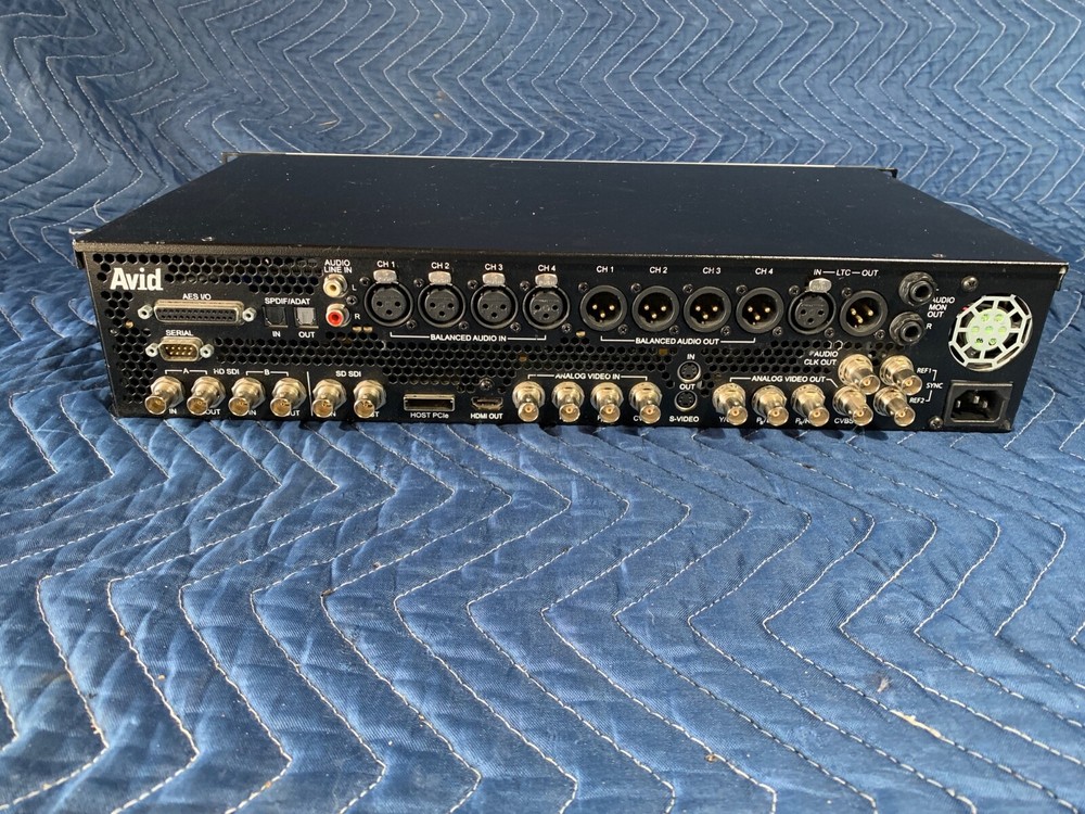 Avid Nitris DX I/O with Sonnet Thunderbolt converter