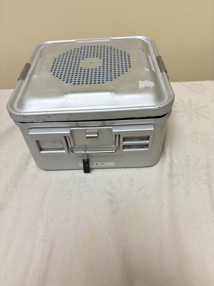 Instrument Sterilization Container with internal tray