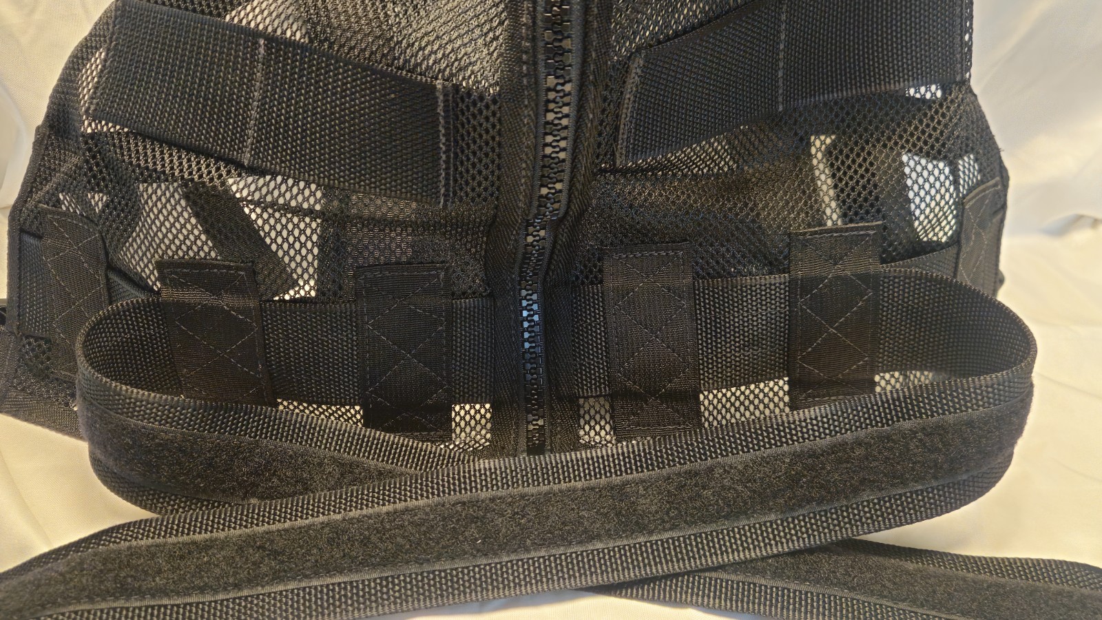 Diamondback 701 Tool Vest Black Mesh Modular Heavy Duty Made in USA Size M/L