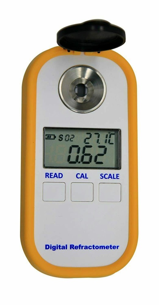 Digital Honey Refractometer Brix Refractive Index Refractometer 0 to 90%