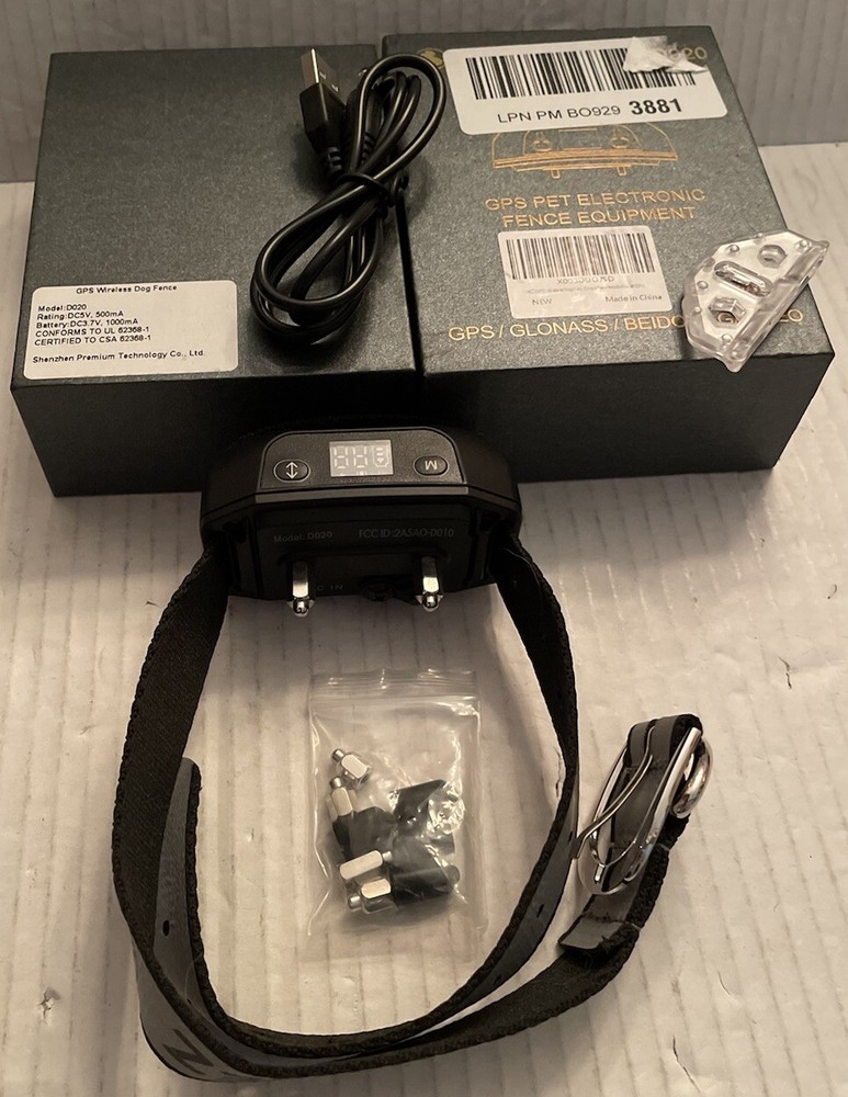 GPS Pet Fence Training Collar