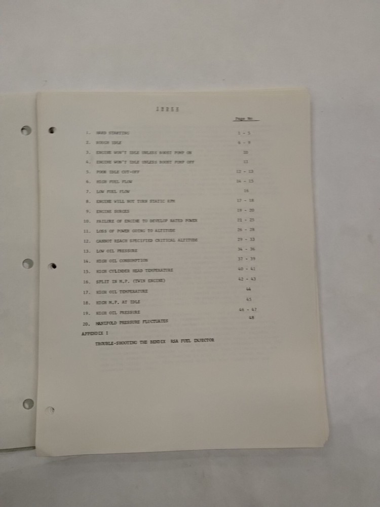 Textron Lycoming Reciprocating Engine Trouble Shooting Guide-Original