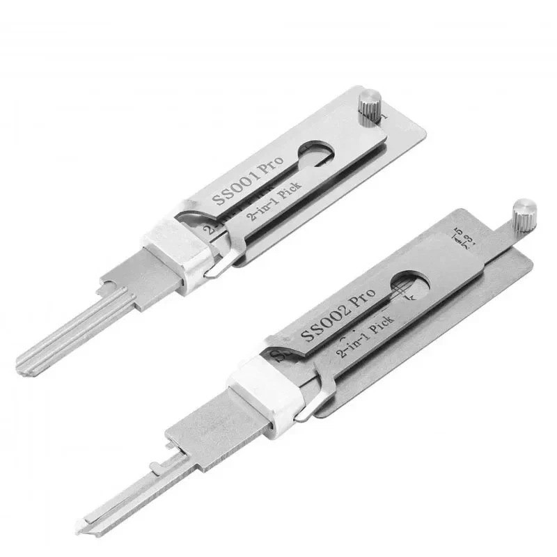 SS002 PRO Stainless Steel Key Decoder Pickup Tool Hand Tool O-ring Hook Pickup