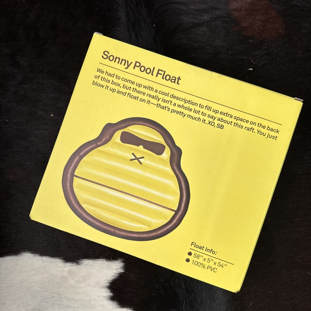 Sun Bum Sonny Gorilla Pool Float 58"x5"x54" NEW