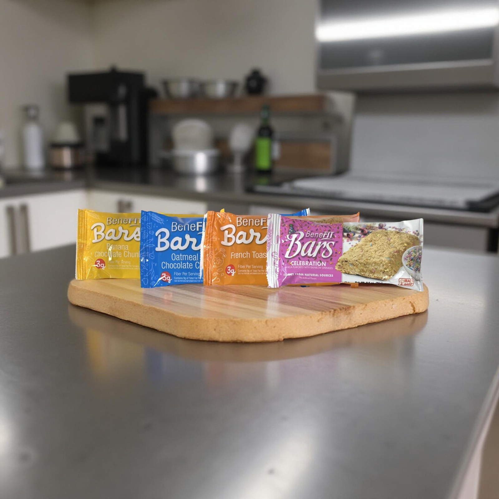 J and J Snack BANANA Chocolate Chunk Readi Bake Benefit Breakfast Bar -- 48 per