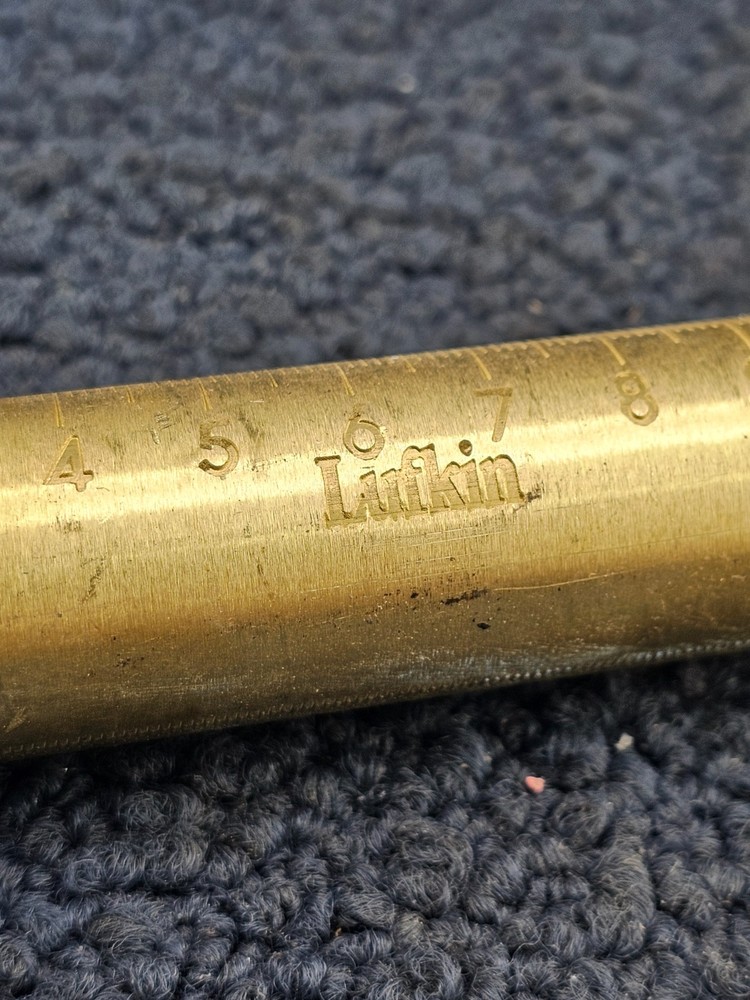 Lufkin 590GM: Solid Brass Plumb Bob/ Tapered Point Tip