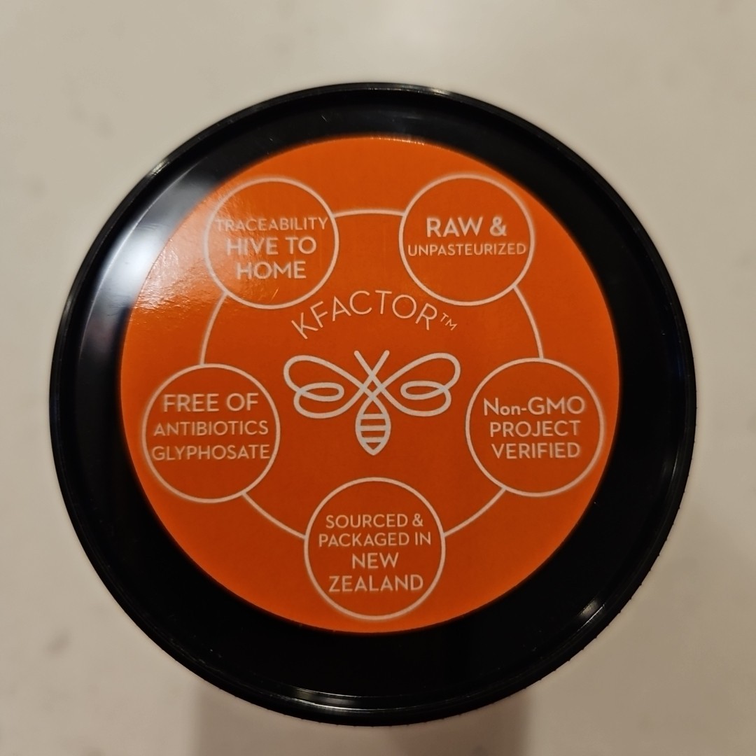 Wedderspoon New Zealand Raw Manuka Honey KFactor 16+ 8oz Exp 2027+