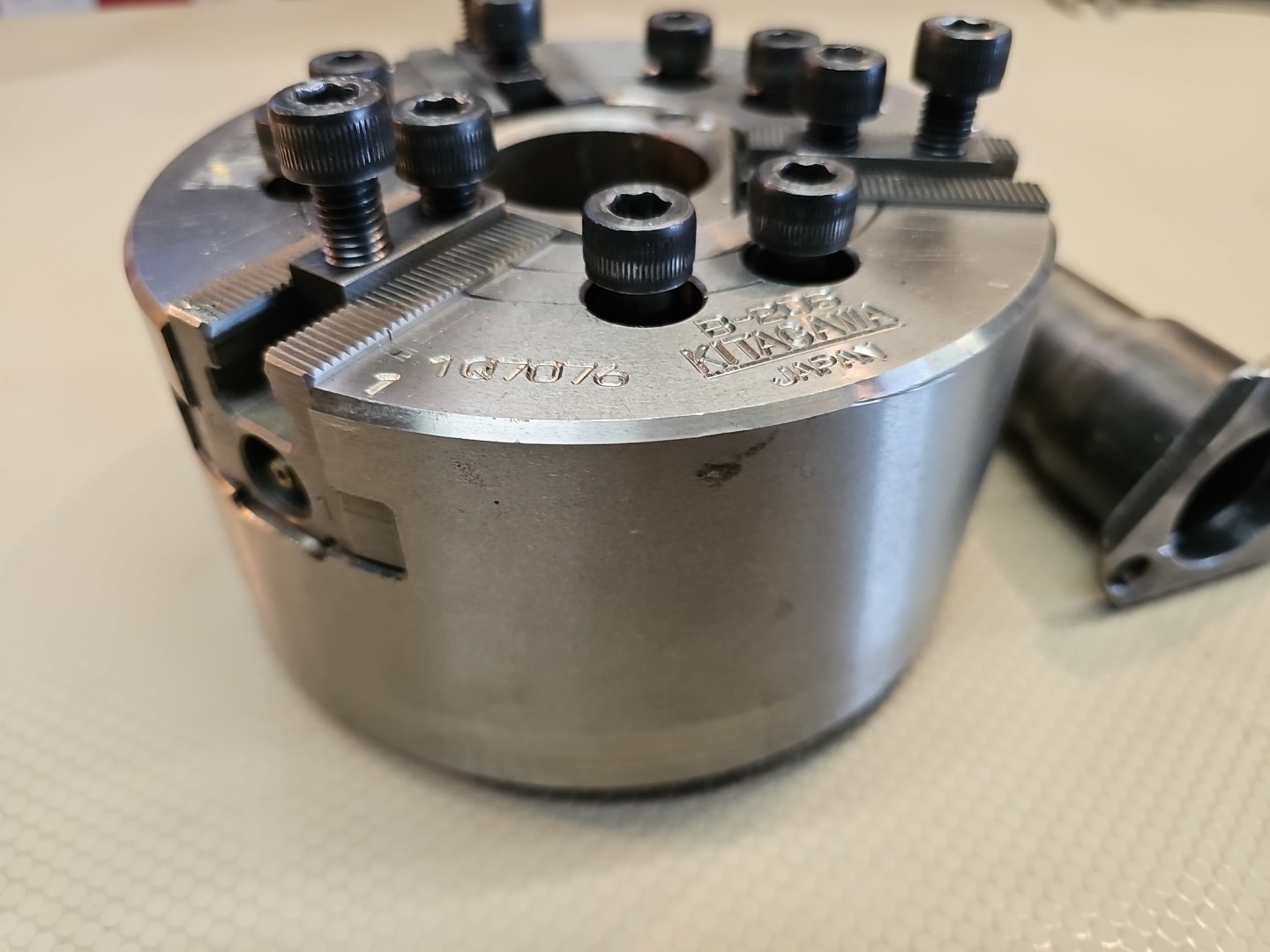 KITAGAWA 6" THREE-JAW CNC LATHE POWER CHUCK - #B-206