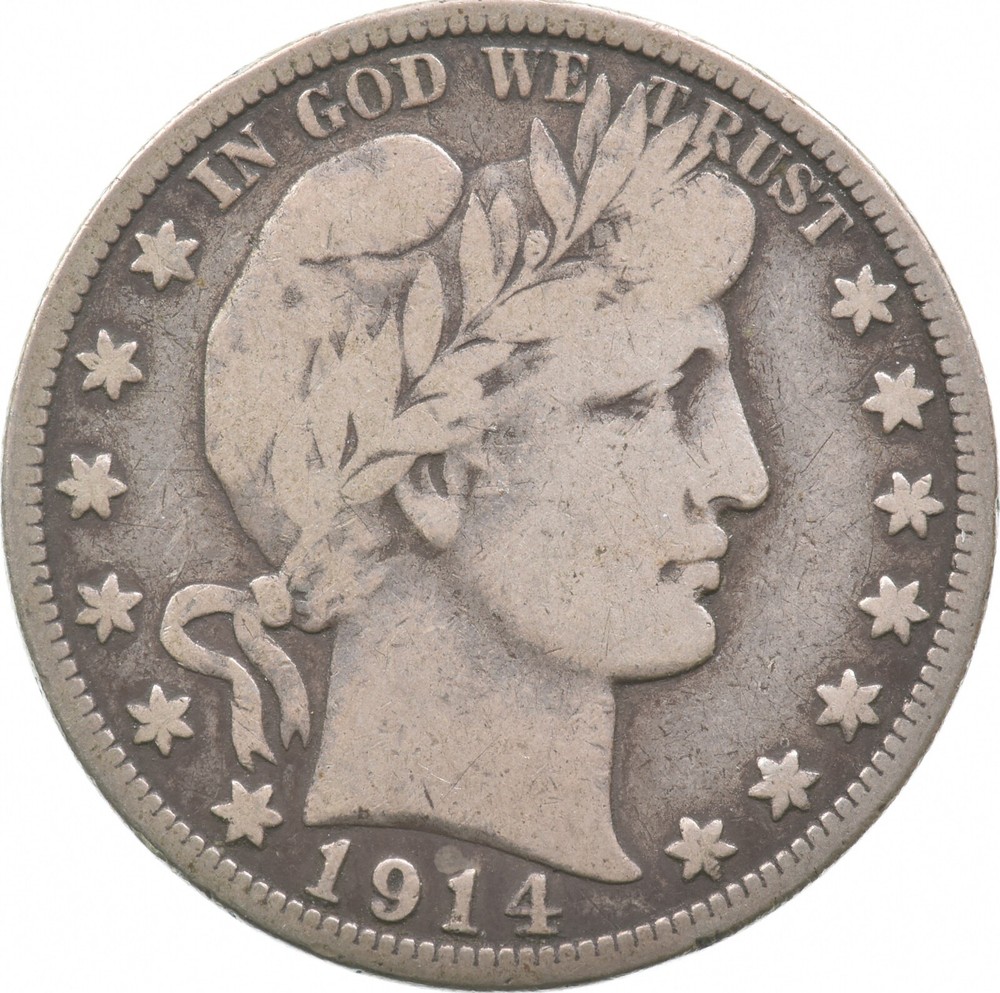 1914 Barber Half Dollar *9465