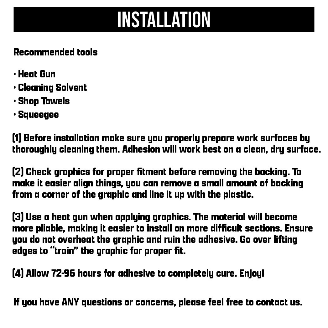 YAMAHA BLACK TEAM GRAPHICS YAMAHA YZ250F YZ450F YZF250 YZF 2006 2007 2008 2009