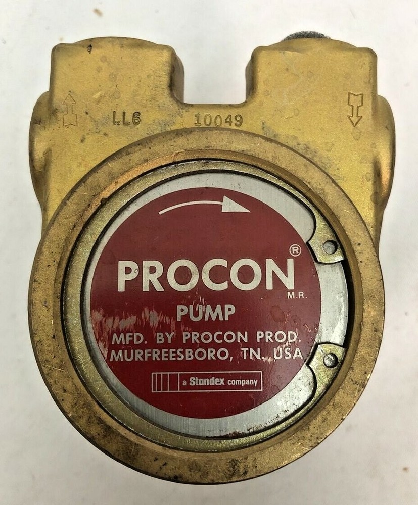 Procon Standex 10049 LL6 Brass Rotary Vane Pump