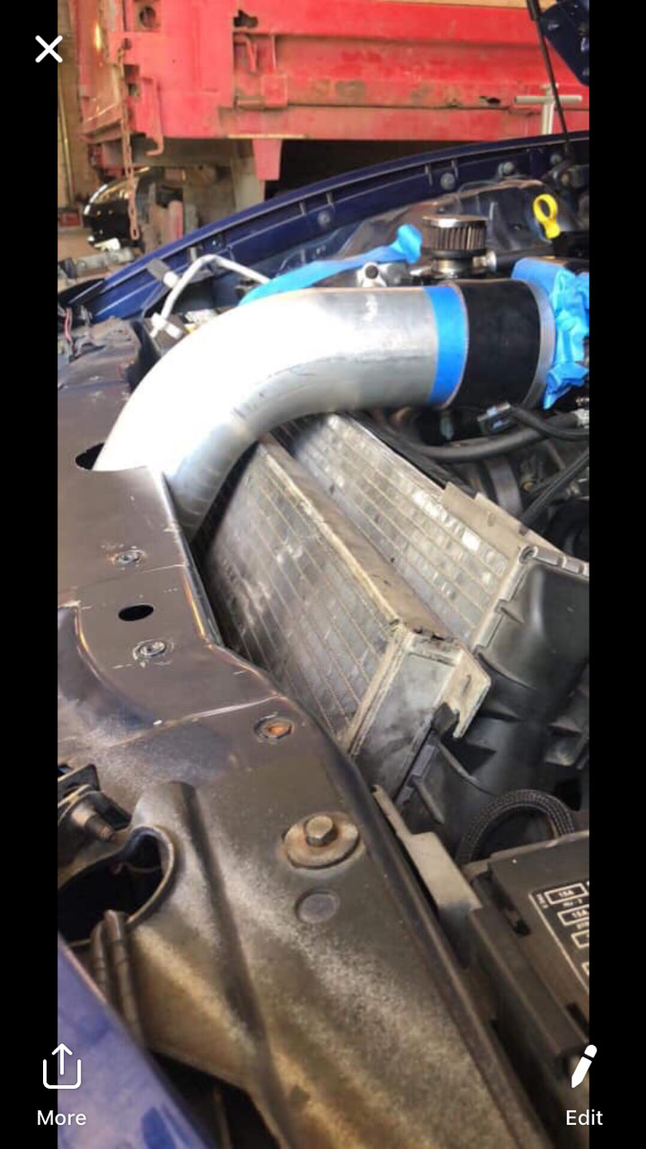 4" Prostock Ram Air Intake Chrs1313 Bellmouth Velocity Stack 93-02 ftra SLP SSRA