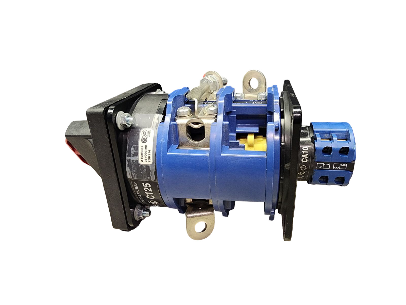 Kraus & Naimer C125 Rotary Switch 15A 600V 3‑Position General Purpose Selector S