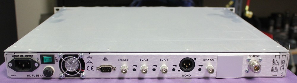 NICOM RPU01 RADIO LINK FOR PORTABLE SHORT LINK FOR INTERVIEWS