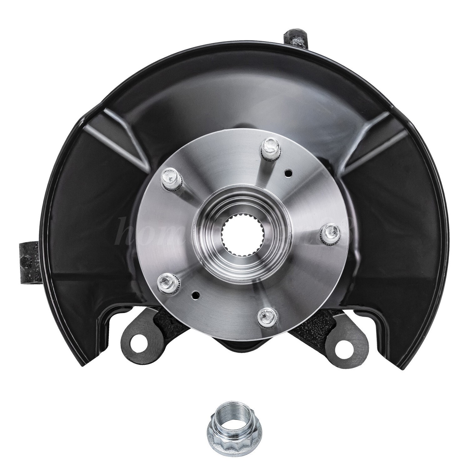 For 2006-2011 Honda Civic Pair Front Steering Knuckle & Wheel Hub Bearing Assy