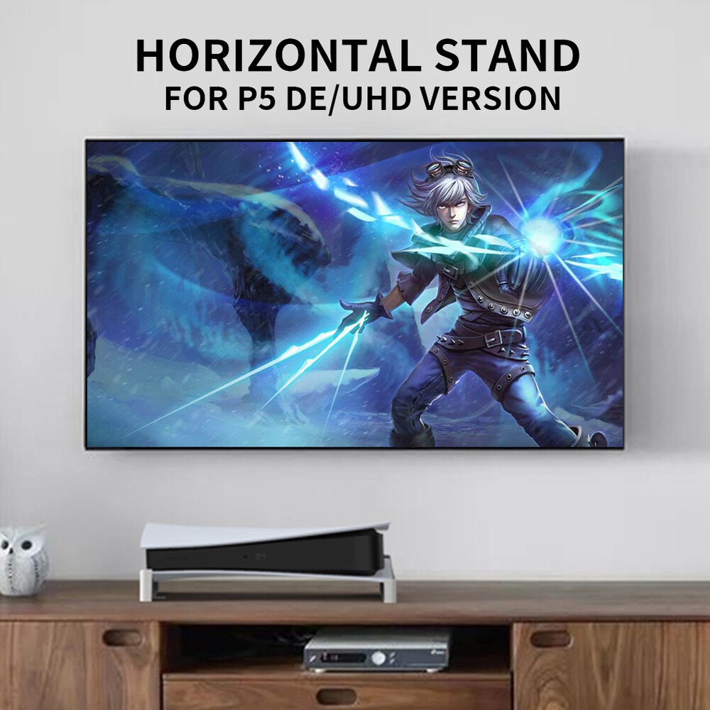 Horizontal Stand for PS5 Console, Base Stand For Playstation 5 Disc Digital